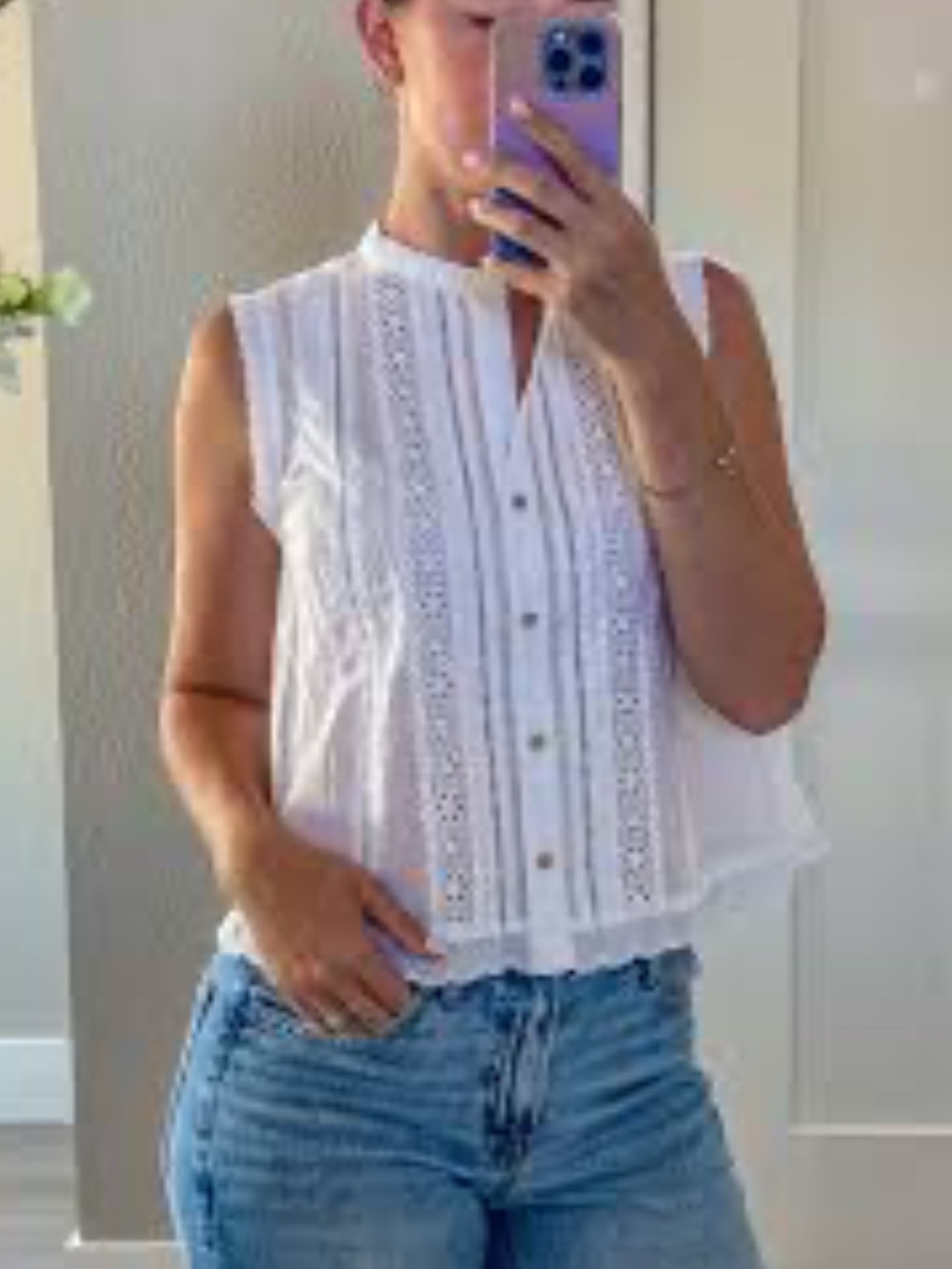 Zara lace top